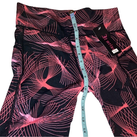 Leggings Yoga Workout Pants Mesh Cutout Women’s New Tag Package Runs Small L/XL - Picture 10 of 12